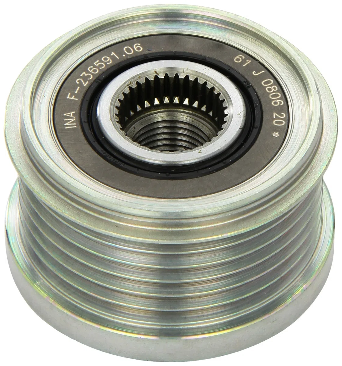 INA 535 0062 10 Rueda libre de alternador Compatible con CITROËN C3 II SC, PEUGEOT 207 WA, WC 206 Fastback 2A/C 206+ Hatchback 2L, 2M