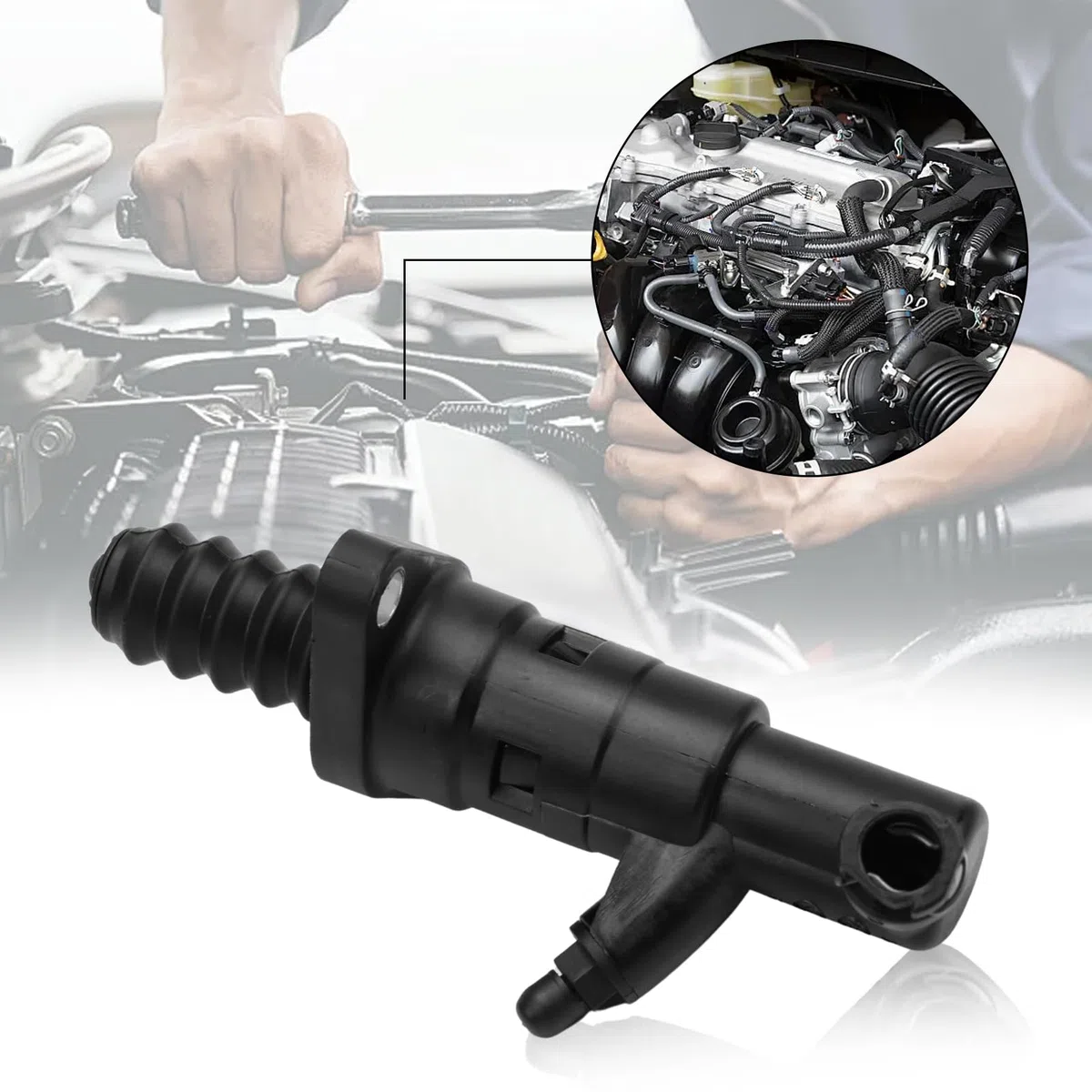 Cilindro Receptor de embrague de coche para A3 TT, Altea L-n T-l-o, O-t-a S-p-b Y-i, B-e-l C-d-y EOS Golf J-t-a P-s-t S-r-o T-u-n centrador embrague 6283000047 1K0721261
