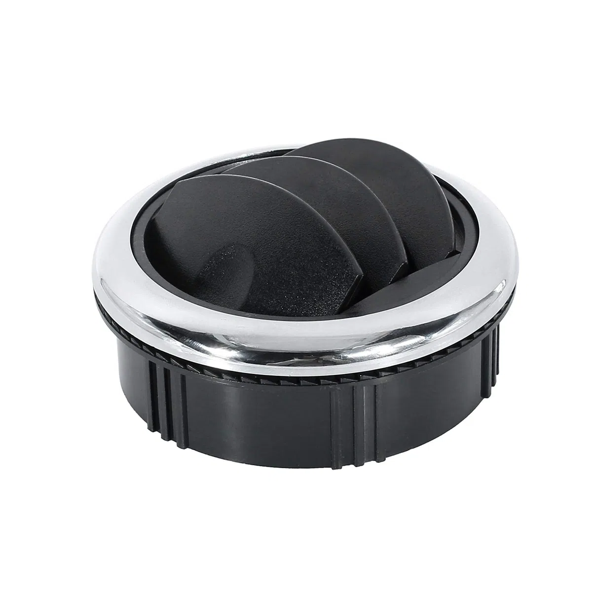 Riloer 2 Piezas de Ventilación de Aire Acondicionado de Estilo de Perilla Universal, Salida de Deflector, Salida de Aire de Rejilla, para RV, Autobús, Yate, Barco
