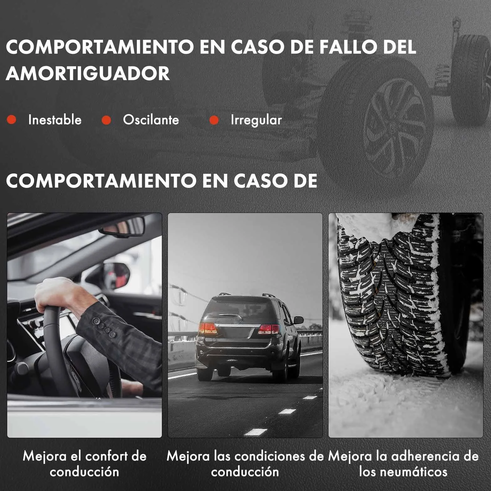 Frankberg 2 amortiguadores de choque delantero izquierdo y derecho, presión de gas de 510 mm, compatible con 2008 I CU 2008 I Van CU Replace# 3338004,9810915580