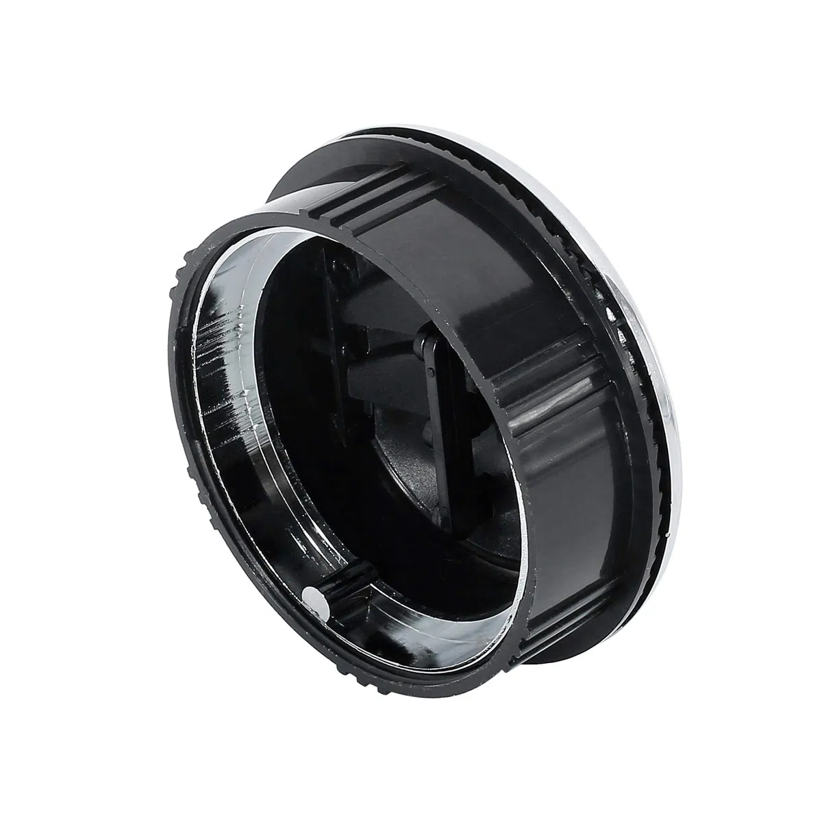 Riloer 2 Piezas de Ventilación de Aire Acondicionado de Estilo de Perilla Universal, Salida de Deflector, Salida de Aire de Rejilla, para RV, Autobús, Yate, Barco