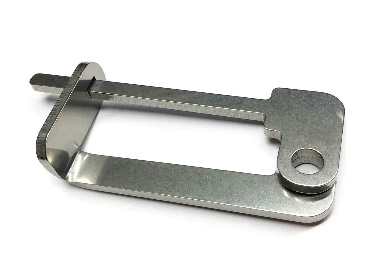 WP-S Candado antirrobo compacto y universal de acero inoxidable para remolques