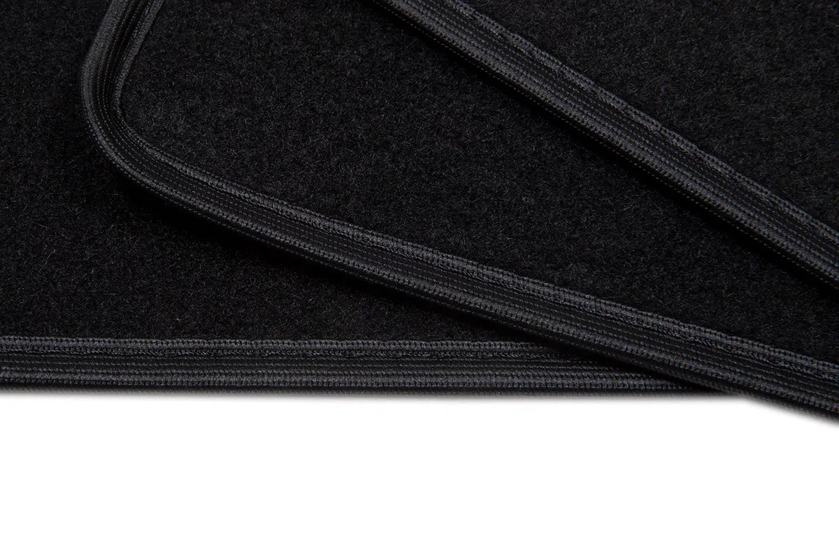 DBS - Alfombrillas - A Medida para Megane 4 - con Clips - Alfombrillas Antideslizantes para Coche - 4 Piezas