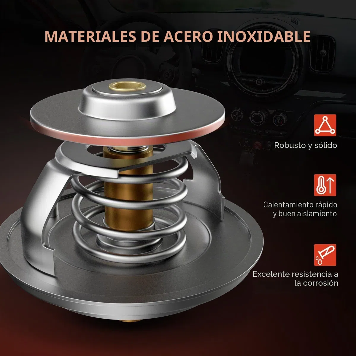 Frankberg Termostato de Refrigerante Diesel Compatible con Serie 3 Touring E91 2.0L Serie 3 Touring E46 2.0L Serie 1 E87 2.0L Serie 5 Touring E61 3.0L X5 E70 3.0L Replace# V209912821