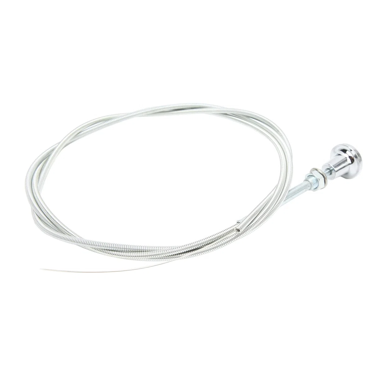 Generic Cable de Estrangulador Universal de 6 Pies Cable de Control de Estrangulador de Carburador de Tracción de con Acero Inoxidable de Alta Resistencia para