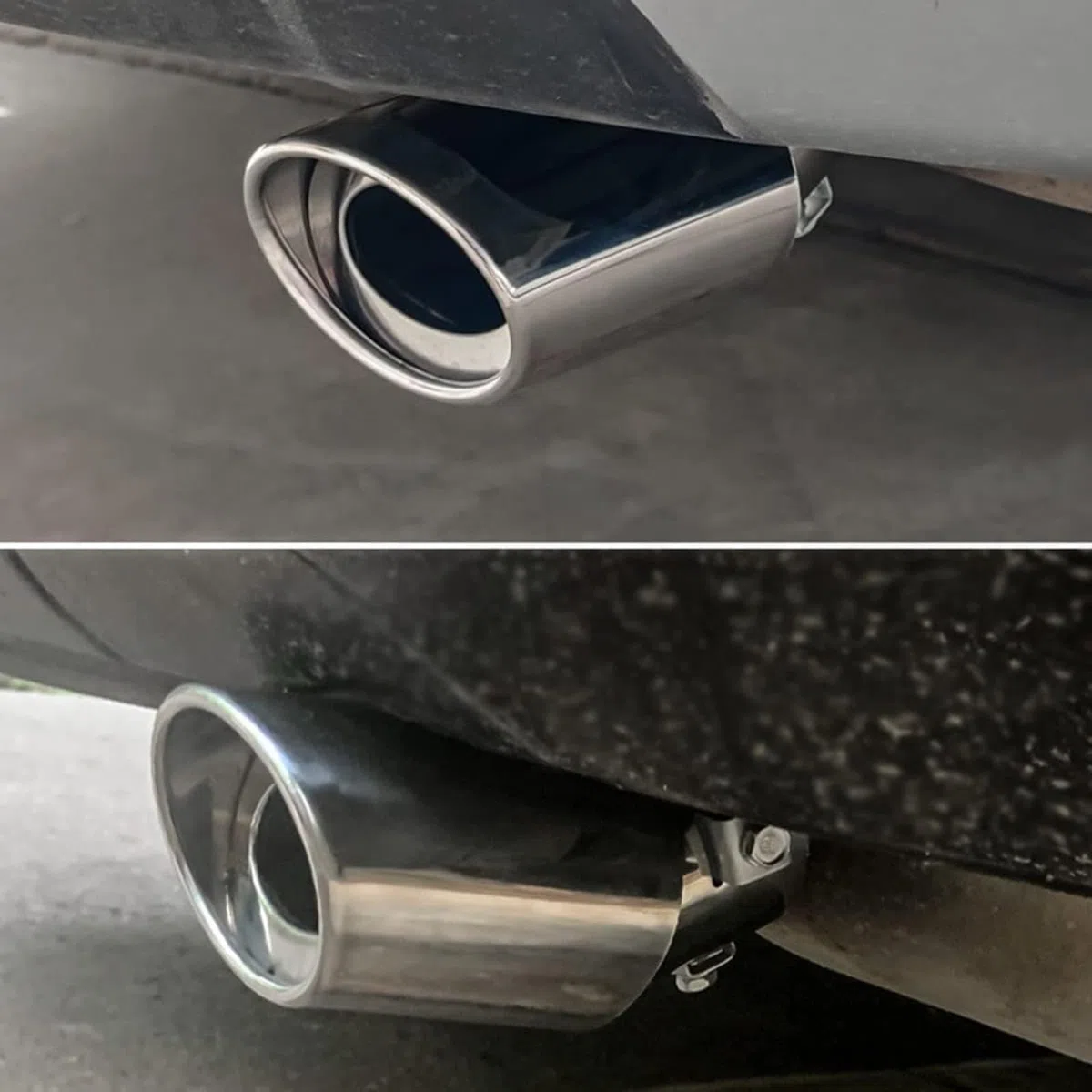 para Toyota RAV 4 RAV4 2019-2024 Cola de Escape para Coche, Tubo de Escape de Acero Inoxidable Alta Resistencia, Embellecedor Terminal de Escape Ajustable