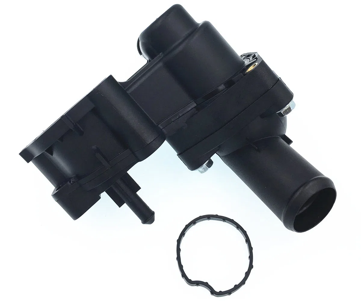 Carcasa de termostato refrigerante con brida de cuello de agua 1198060 2S4Q-9K478-AD 1148329 1148328 1086282 1098228 para Ford Focus Galaxy Mondeo IV Tourneo Connect Transit Connect