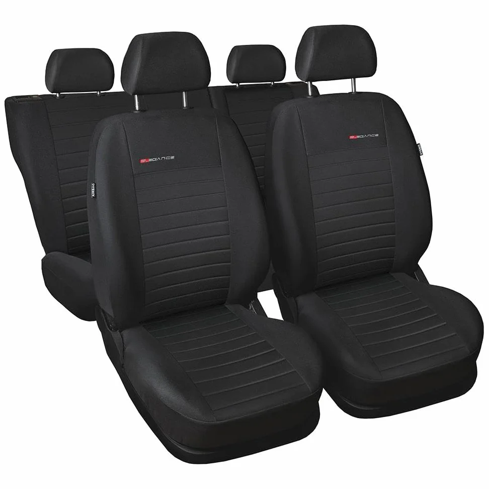 Mossa Fundas de Asientos a Medida aptas para Seat Ibiza IV 6J 2008-2017 E4 | Hatchback, Sportstourer