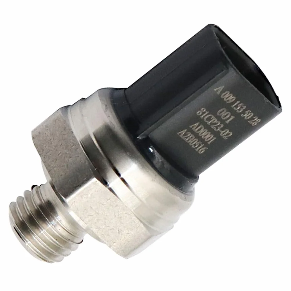 Riloer Sensor de presión trasera de escape del motor, sensor de presión trasera de escape del motor 0091535028, 0071534328, 81CP23-02, 100003433, A0091535028, 81CP2302