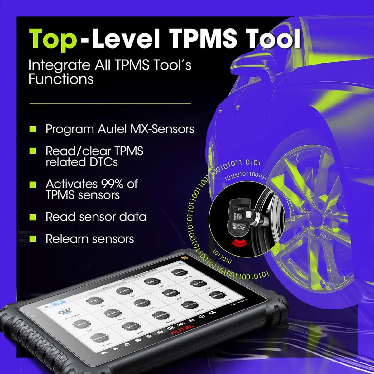 Autel MaxiCOM MK906PRO-TS Escáner: 2024 Actualizado de MS906 Pro/MK908 II/MS906Pro TS, Todos Los Diagnósticos Sistema, Programación TPMS, Codificación ECU, 36+ Servicio, FCA y SGW, Sin límite IP,OS 10