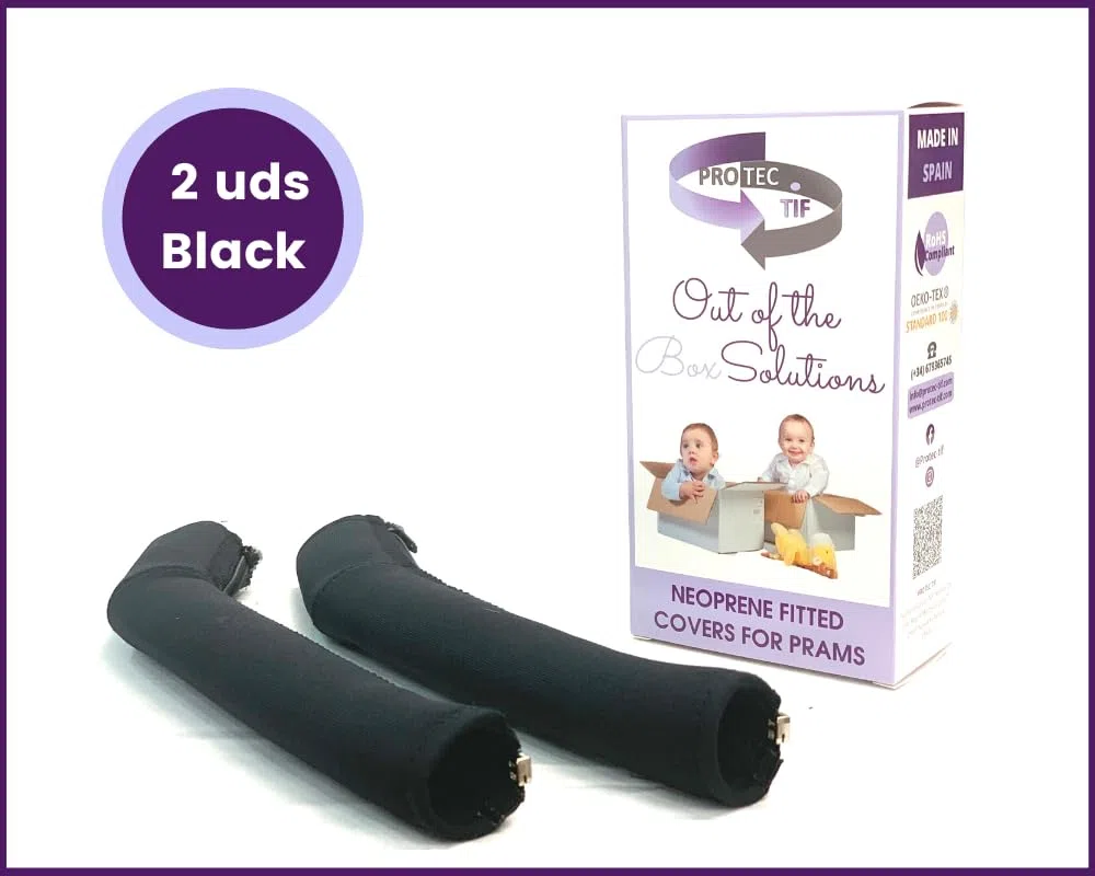 PROTEC TIF| Fundas de Neopreno Compatible con el Manillar de CYBEX MIOS