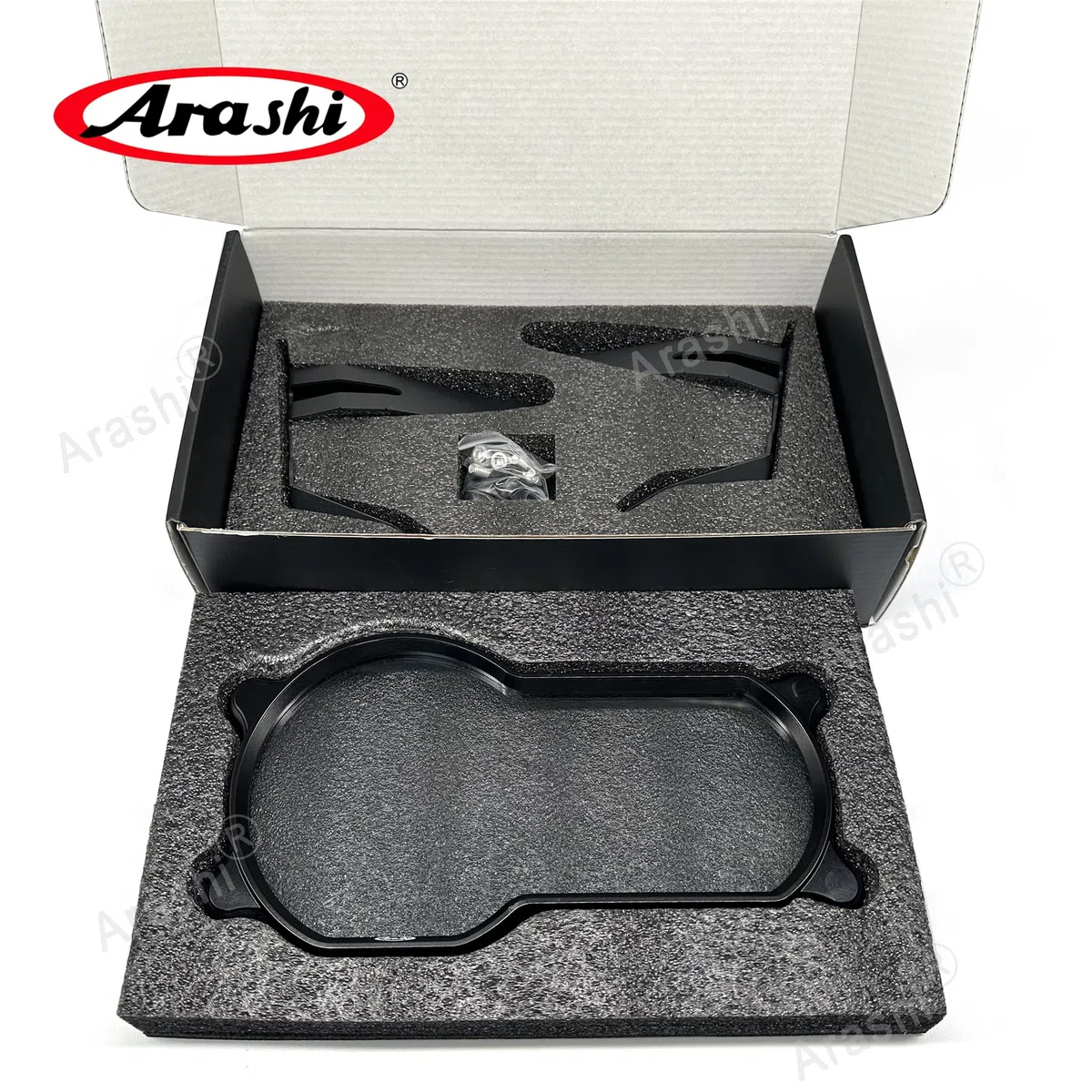 Arashi Cubierta protectora de faros delanteros para BMW R1200GS Adventure 2013-2018 R1250GS 2019-2023 cubierta protectora de aluminio mecanizado CNC negro R 1200 1250 GS 1250GS 1200GS 1200GS