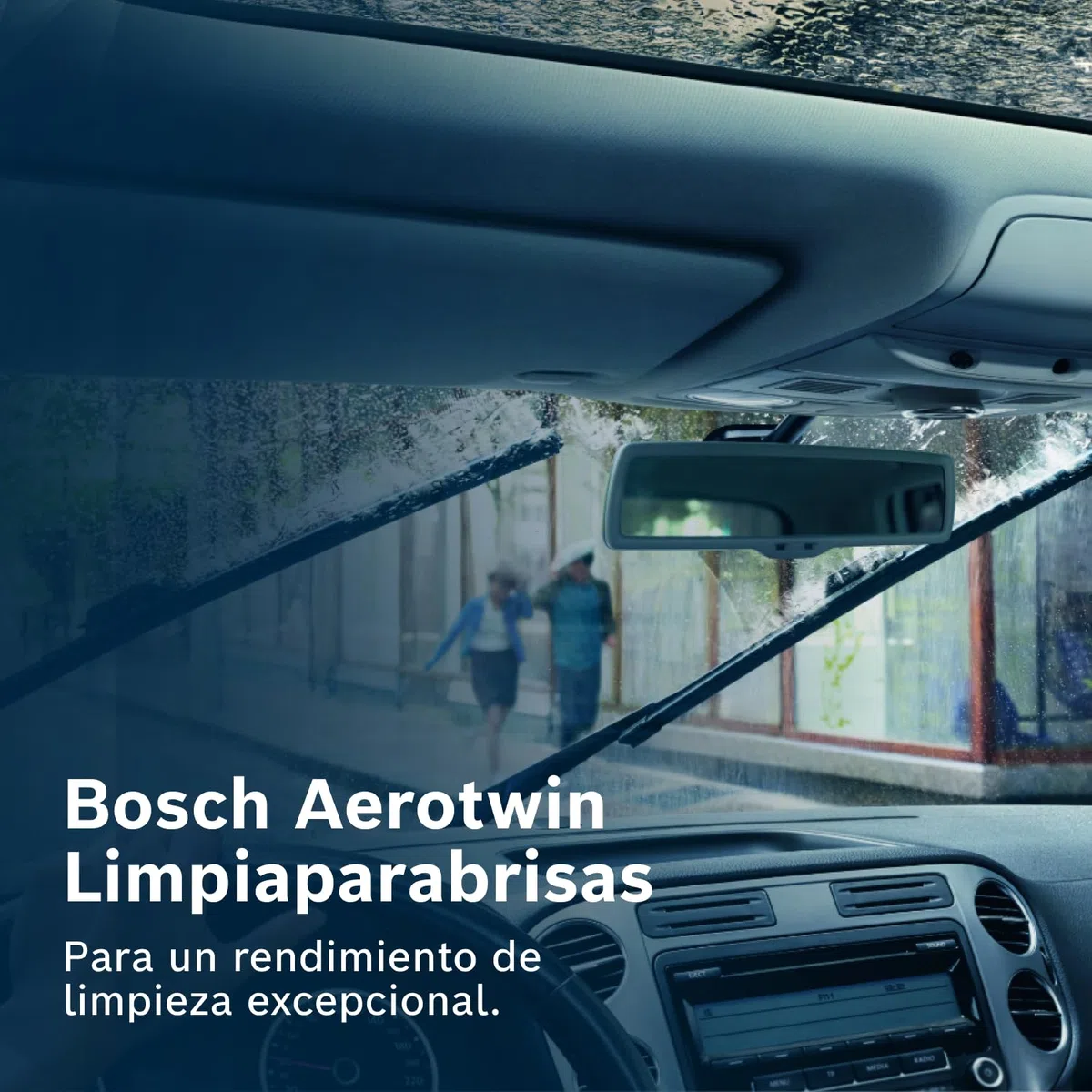 Bosch Aerotwin A309S Limpiaparabrisas Frontal - Set de Escobillas de Recambio para una Mayor Seguridad en la Conducción, con Adaptador Premontado, 65cm/47,5cm