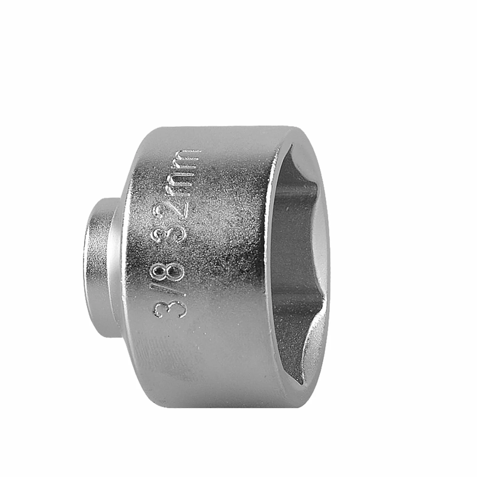 DAYUAN Llaves del filtro de aceite de extracción de llave de filtro de aceite 5pc 3/8 "Drive 24,27,32,36,38mm Cr-V 6 puntos