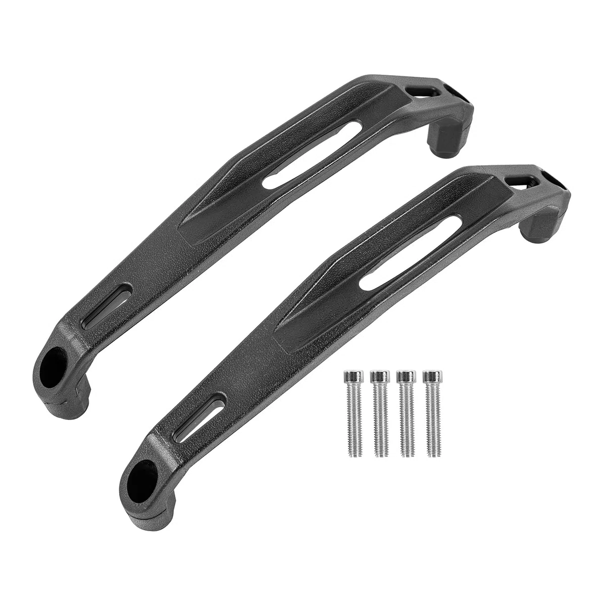Kit de manijas de apoyabrazos Traseros para Motocicleta, Barra de Agarre para Pasajero Trasero para Tenere 700 Tenere700 XTZ700 XTZ 700 T7 T700 T 700 2019 2020 2021 2022 Accesorios (Negro)