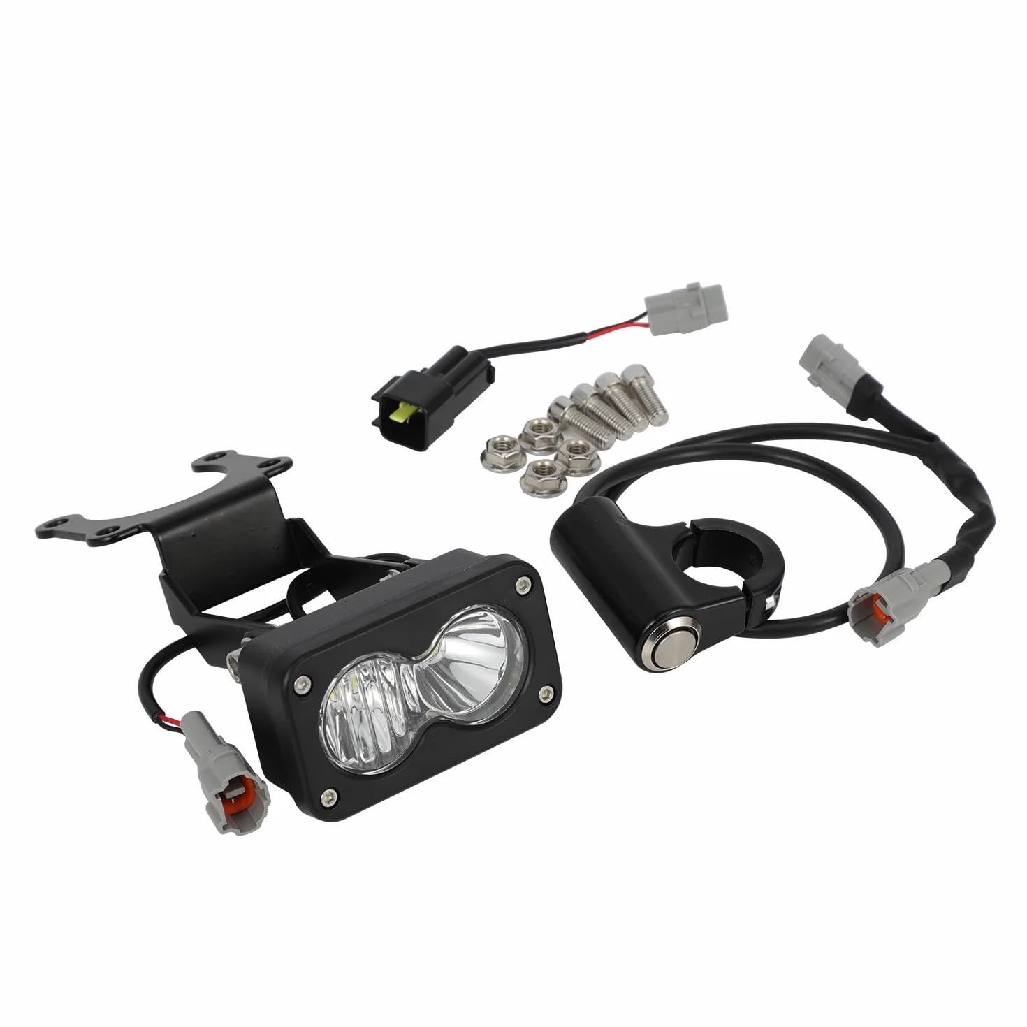 Faros Delanteros de Motocicleta Faros de Bicicleta de Cross para Surron Light Bee X/S con Interruptor Surron, luz Blanca