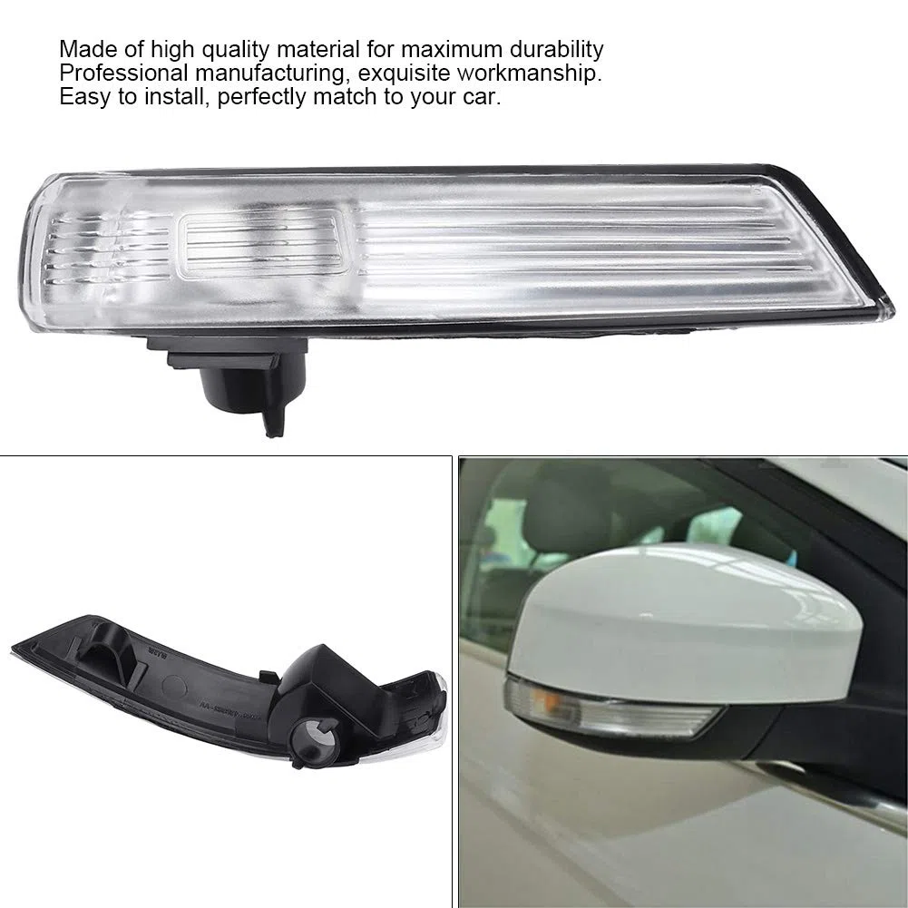 Yctze piloto intermitente espejo retrovisor focus 2007 espejo intermitente retrovisor 2008 Pantalla de luz de señal de para espejo retrovisor de coche para (izquierda y