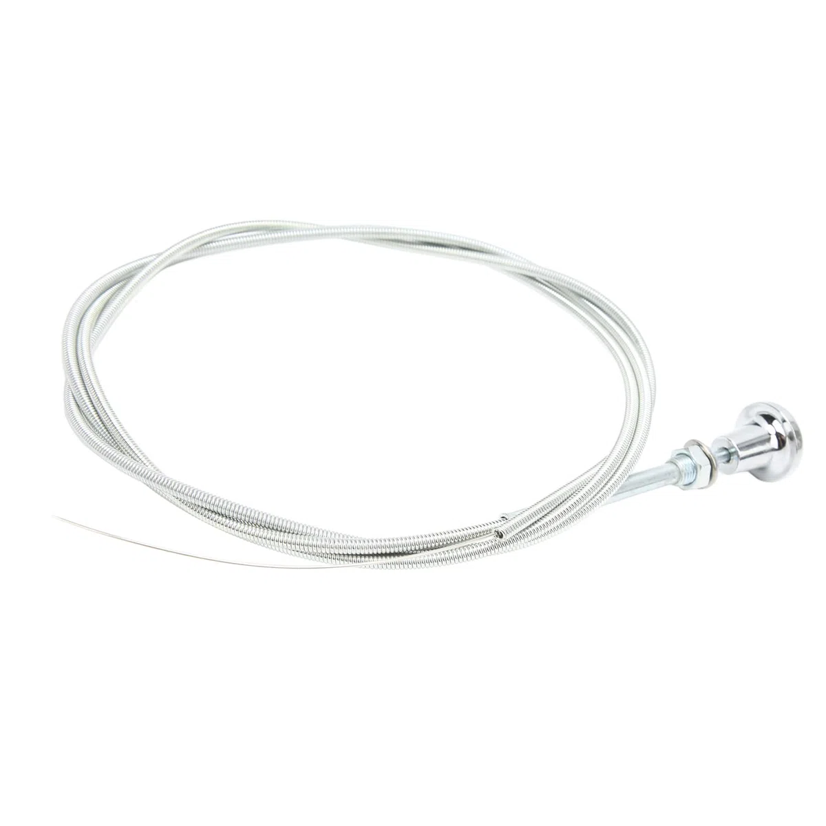 Generic Cable de Estrangulador Universal de 6 Pies Cable de Control de Estrangulador de Carburador de Tracción de con Acero Inoxidable de Alta Resistencia para