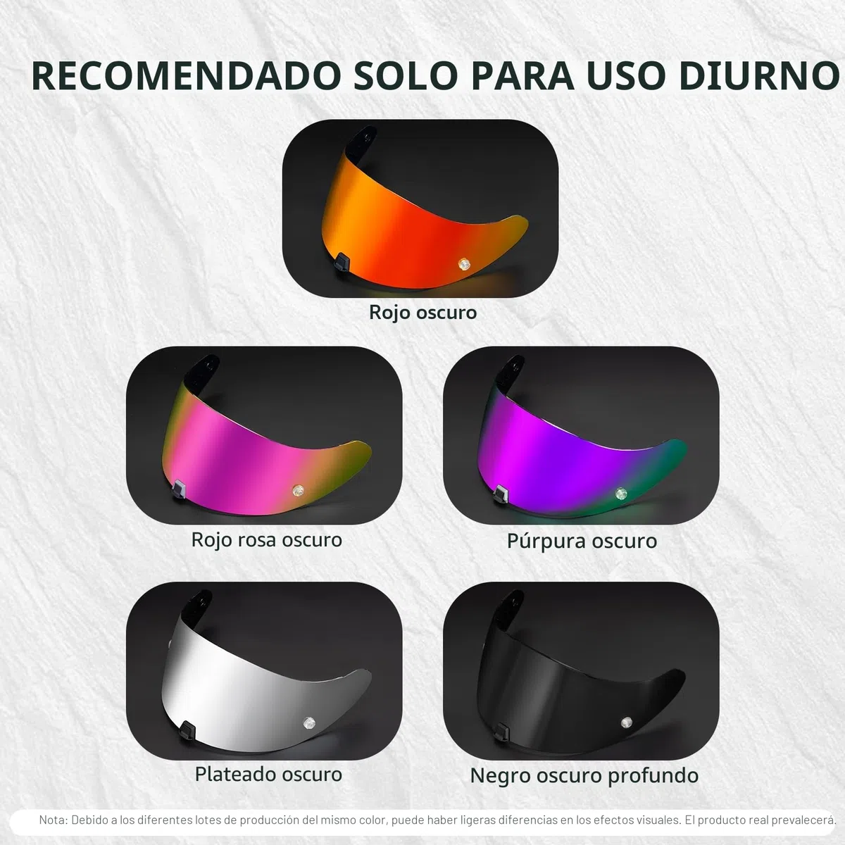 PSLER Visera de Casco para EXO 520 1400 R1 Visera Tintada para Scorpion EXO 391 520 1400 R1,Protector Facial con Protección UV Accesorios de Repuesto para Motocicleta(Negro Oscuro)