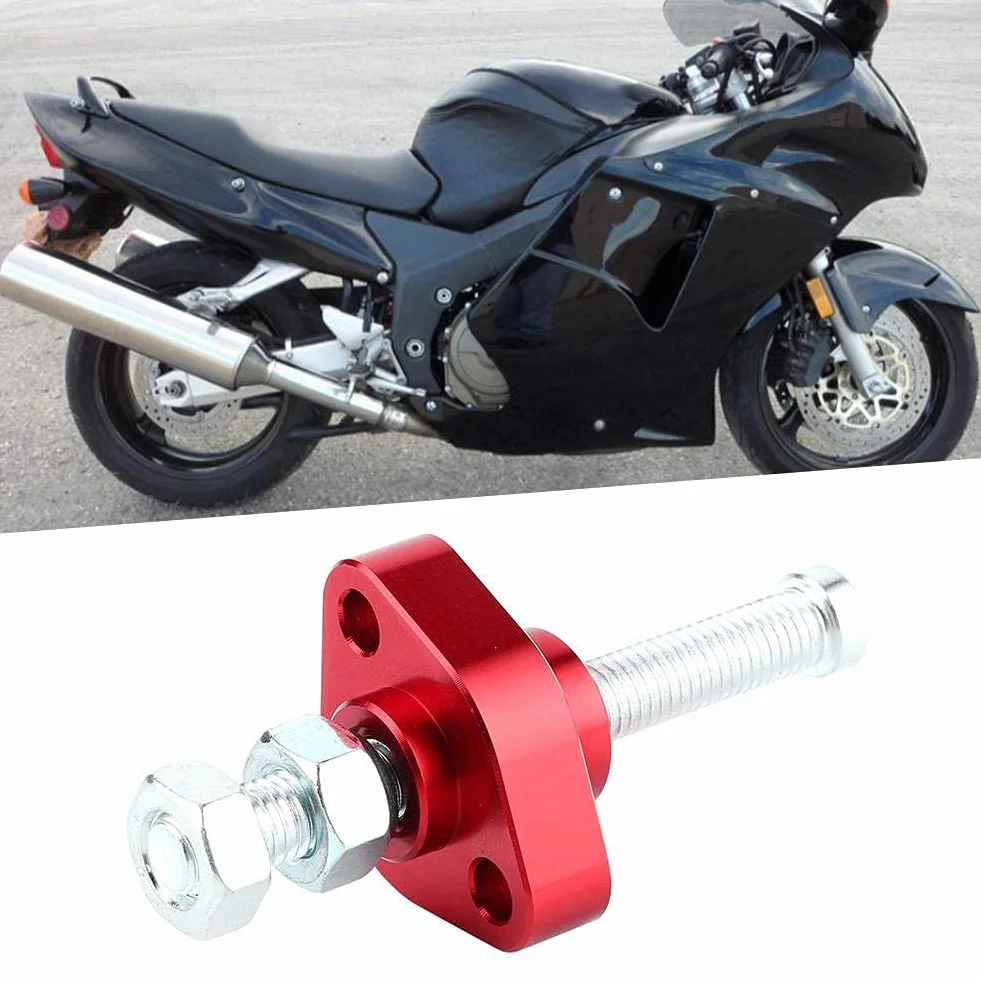 Yctze Tensor de Cadena de levas Junta de Ajuste del Tensor de Cadena de distribución Piezas de la Motocicleta aptas para CBR600F F3 F4 F4i CBR900 RR CBR900F(Rojo)
