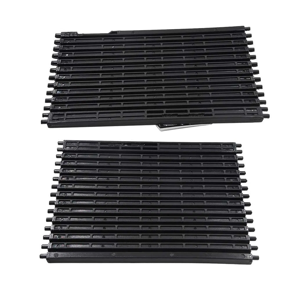 2xCubierta para Consola Central para Coche Interior Portacopa tapa deslizante Cubierta para persiana Enrollable para Consola Central Compatible con X5 X6 E70 E71 E72 07-14 51166954943