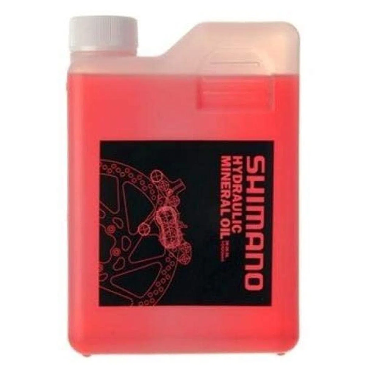 SHIMANO - Aceite Mineral para Frenos de Disco, 1 l (el empaque Puede diferir)