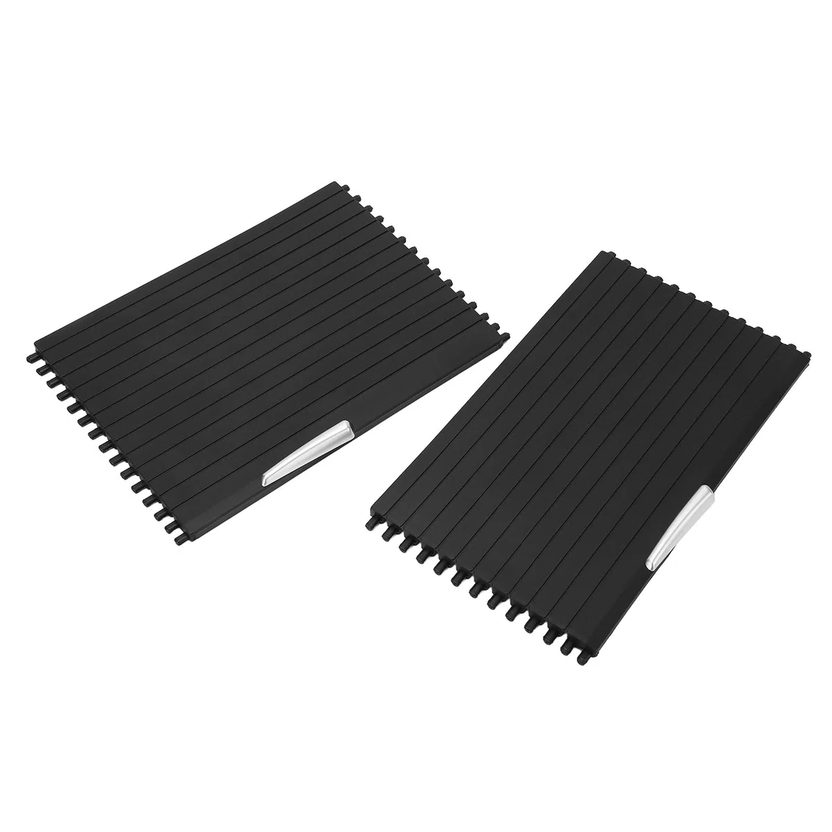 51166954943 Funda de repuesto enrollable para portavasos de consola delantera para E70 X5 SAV, E71 y E72, paquete de 2