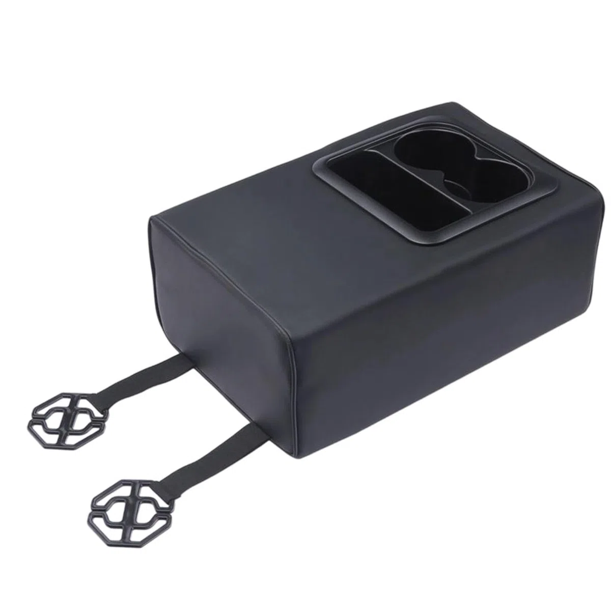 Portavasos Consola Central | Almacenamiento Universal Trasera | Cojín para reposabrazos | para Asiento Trasero Coche Camión Viaje Carretera Acampada Viajes Largos Familiar Trayectos Diarios
