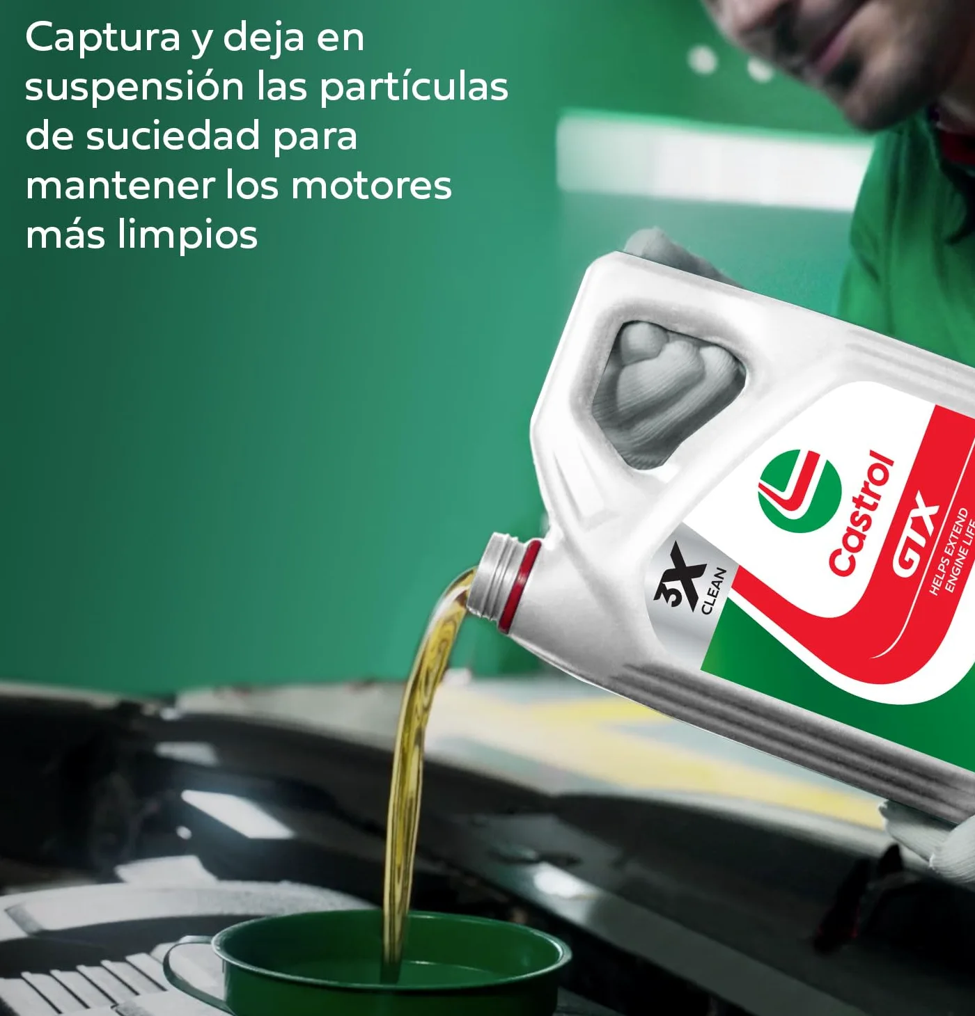 Castrol GTX 15W-40 A3/B3 Aceite de Motor 5L, Versión actual