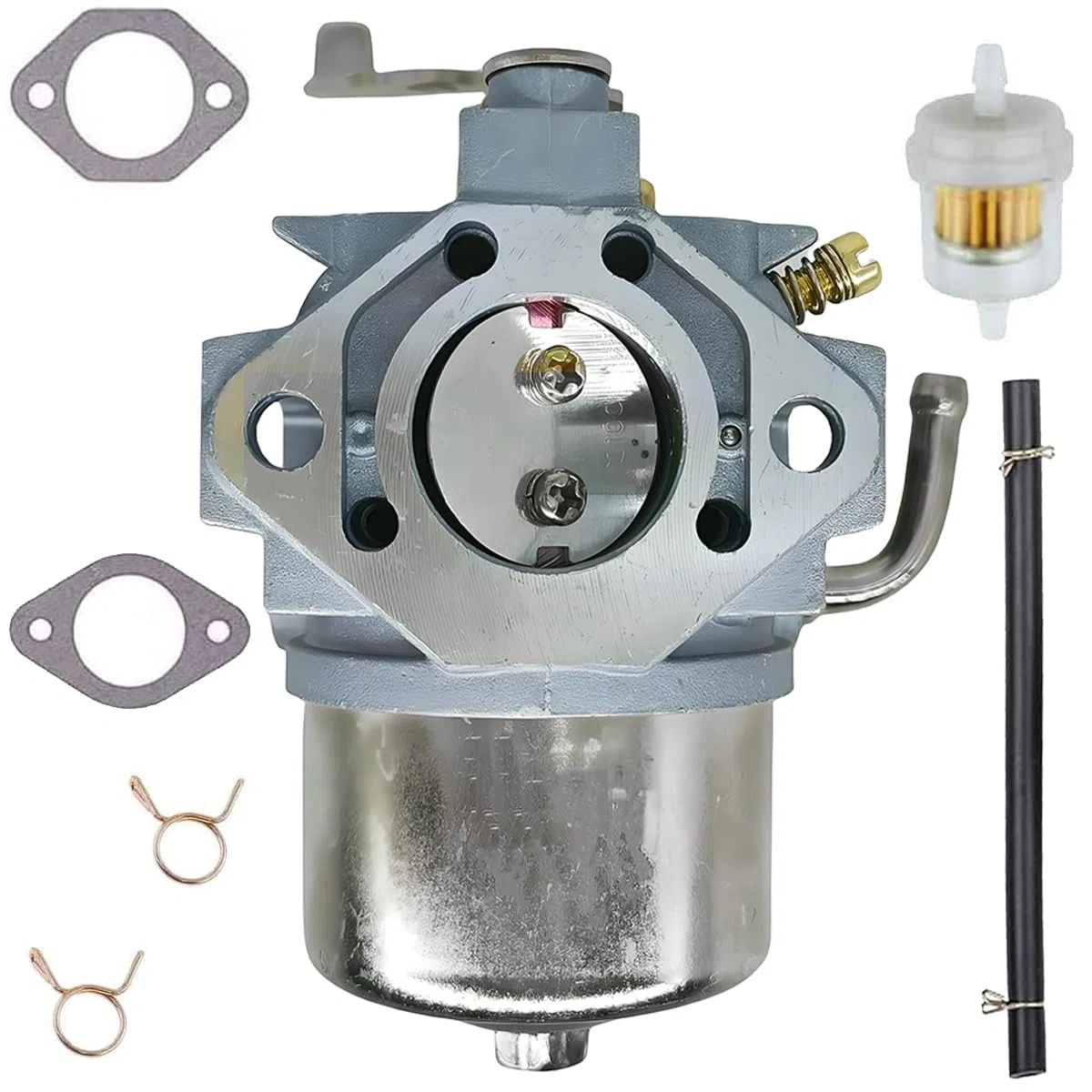 ZAMDOE EY28 Carburador para Subaru Robin EY28D EY 28 28D EY280YD0500 EY280YD0510 para Wisconsin WI-280 7.5HP RGX3500 RGX3510 Piezas de Repuesto para generador de Motor Reemplazo 234-62551-00