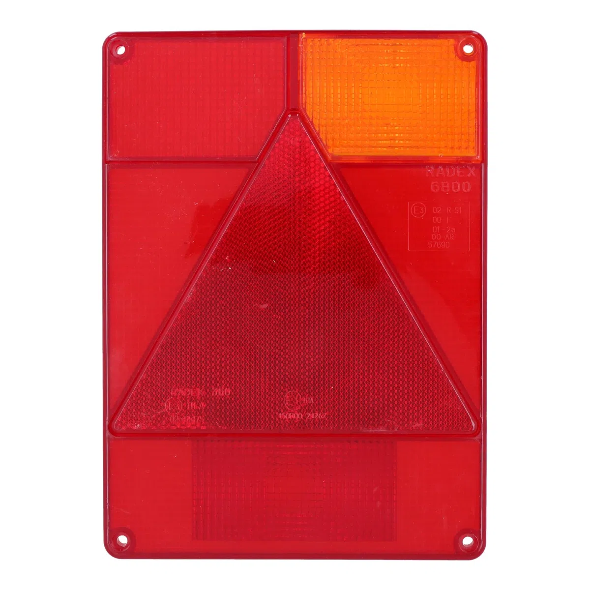 AB Tools Lente de la luz de remolque Radex derecho de sustitución para la Ifor Williams Indespension TR196