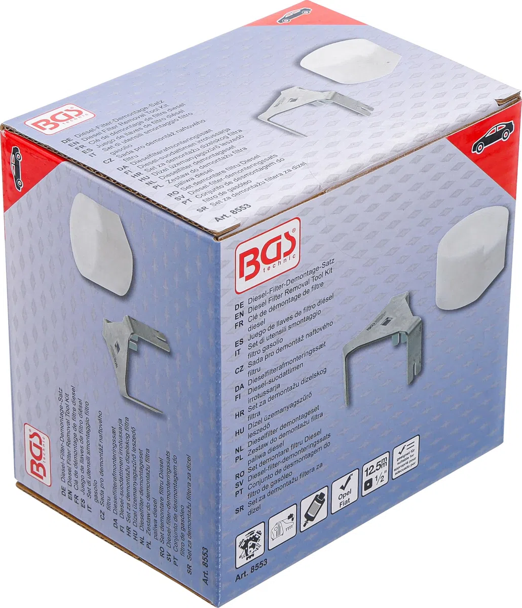 BGS 8553 | Juego de llaves de filtro diésel | para Opel / Fiat