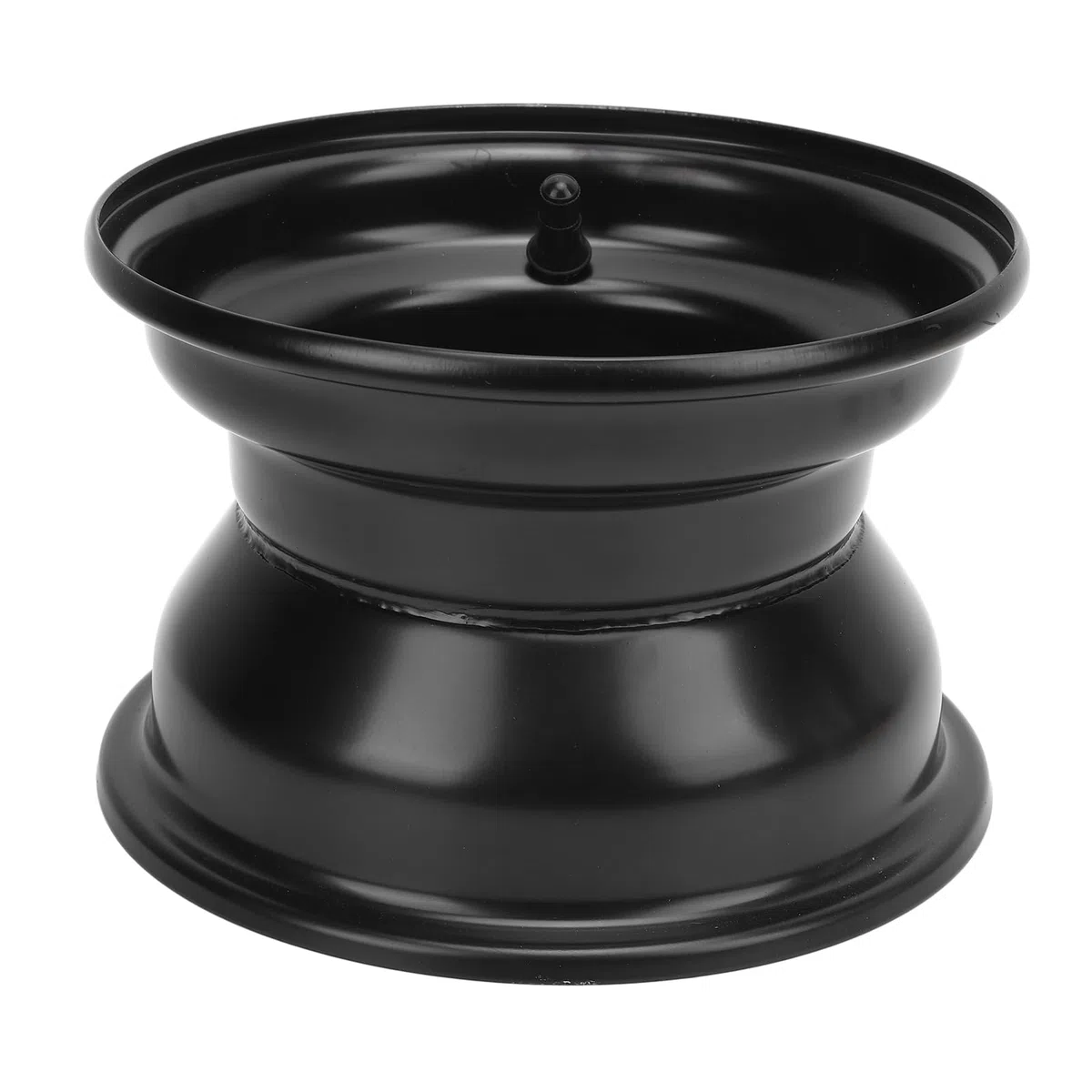 SIXRUN Llanta de Aleación de Aluminio 16X8.00-7, 7 Pulgadas, Negro, 3 Agujeros, Resistente para ATV, UTV, Karts