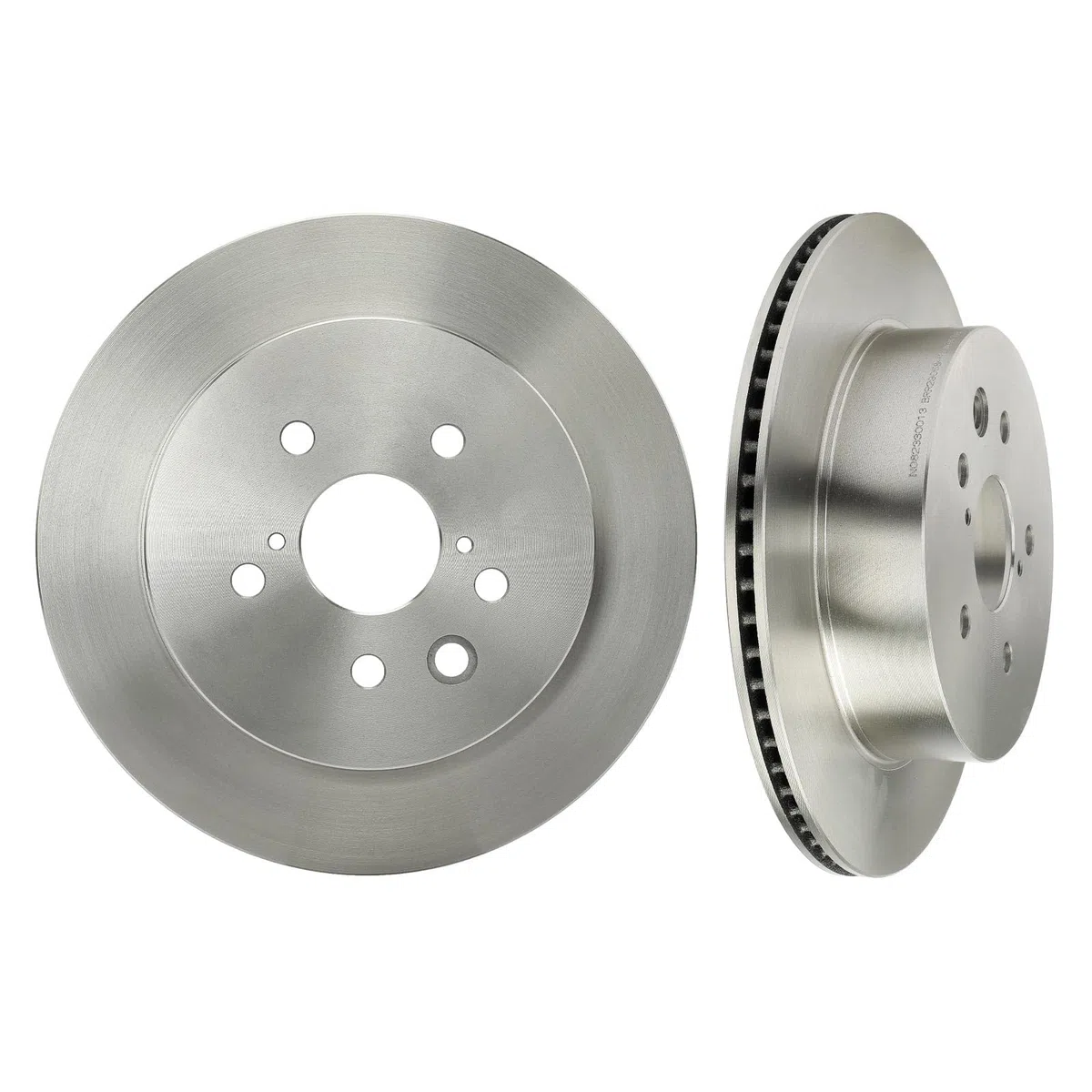 Frankberg 2 discos de freno + 4 pastillas de freno para eje trasero con lubricante de freno compatible con GS GRS19 GWS19 UZS19 2005-2011 GS S19 2006-2011 IS C GSE2 2009-2015 Replace# 4243130290