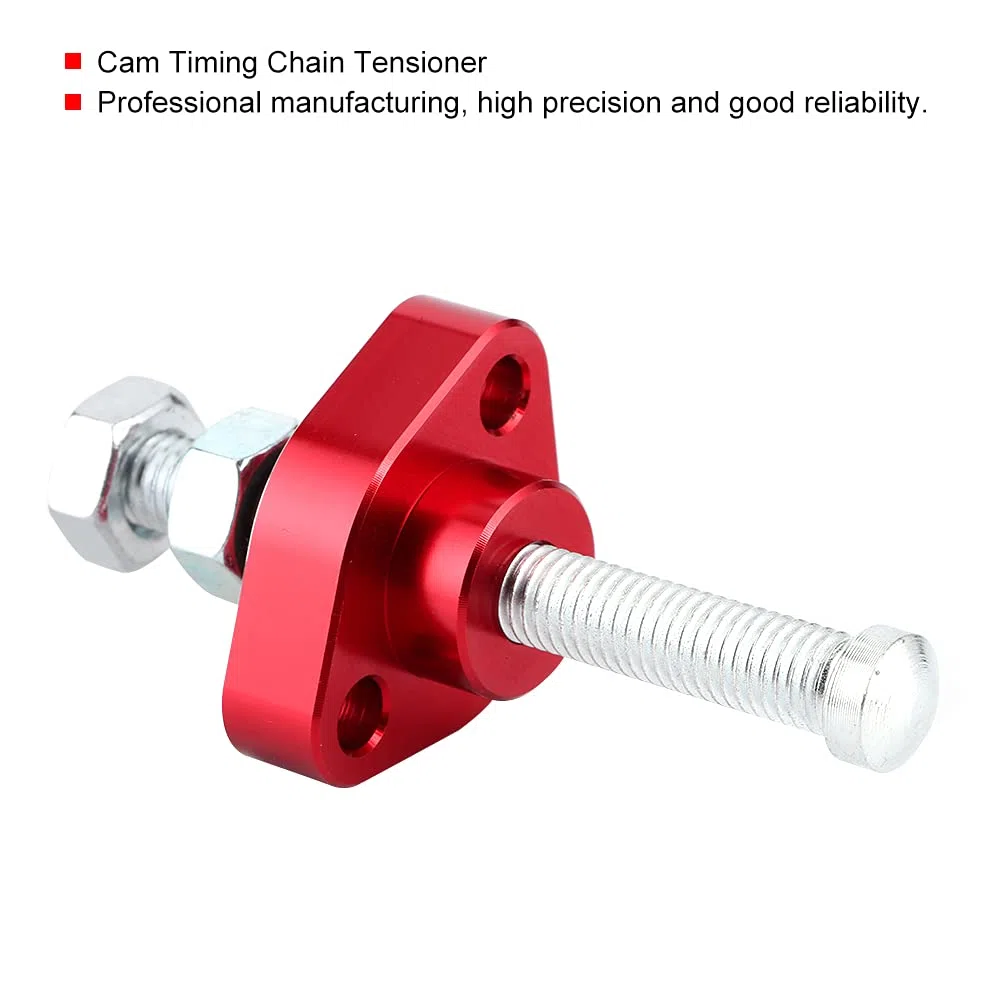 Yctze Tensor de Cadena de levas Junta de Ajuste del Tensor de Cadena de distribución Piezas de la Motocicleta aptas para CBR600F F3 F4 F4i CBR900 RR CBR900F(Rojo)