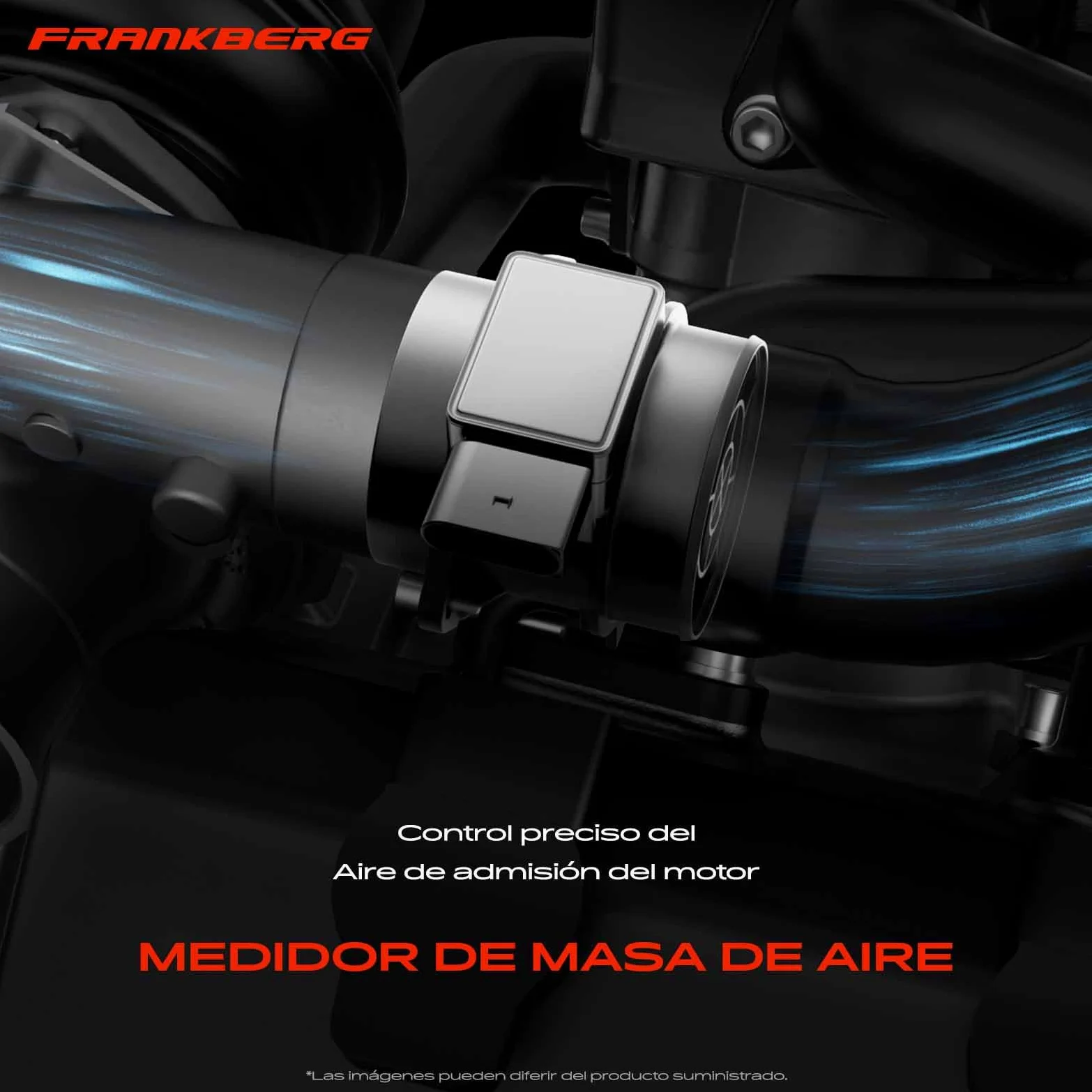 Frankberg Sensor de aire de admisión Compatible con Focus III Turnier K.u.g.a II DM2 C-Max II DXA/CB7 DXA/CEU K.u.g.a I Focus III Replace# 86-50091