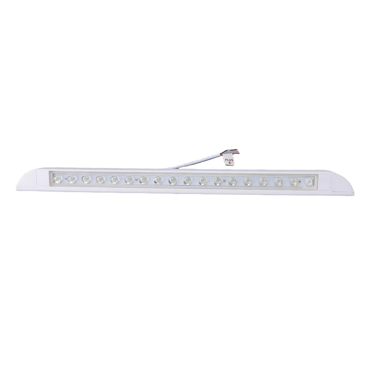 KIMISS Luz LED para Porche RV, 6000K, Blanco Frío, Diseño Delgado, Alto Brillo, 900LM, para Toldo, Camión, Remolque, Iluminación Exterior de 20 Pulgadas (Blanco Sin Interruptor)