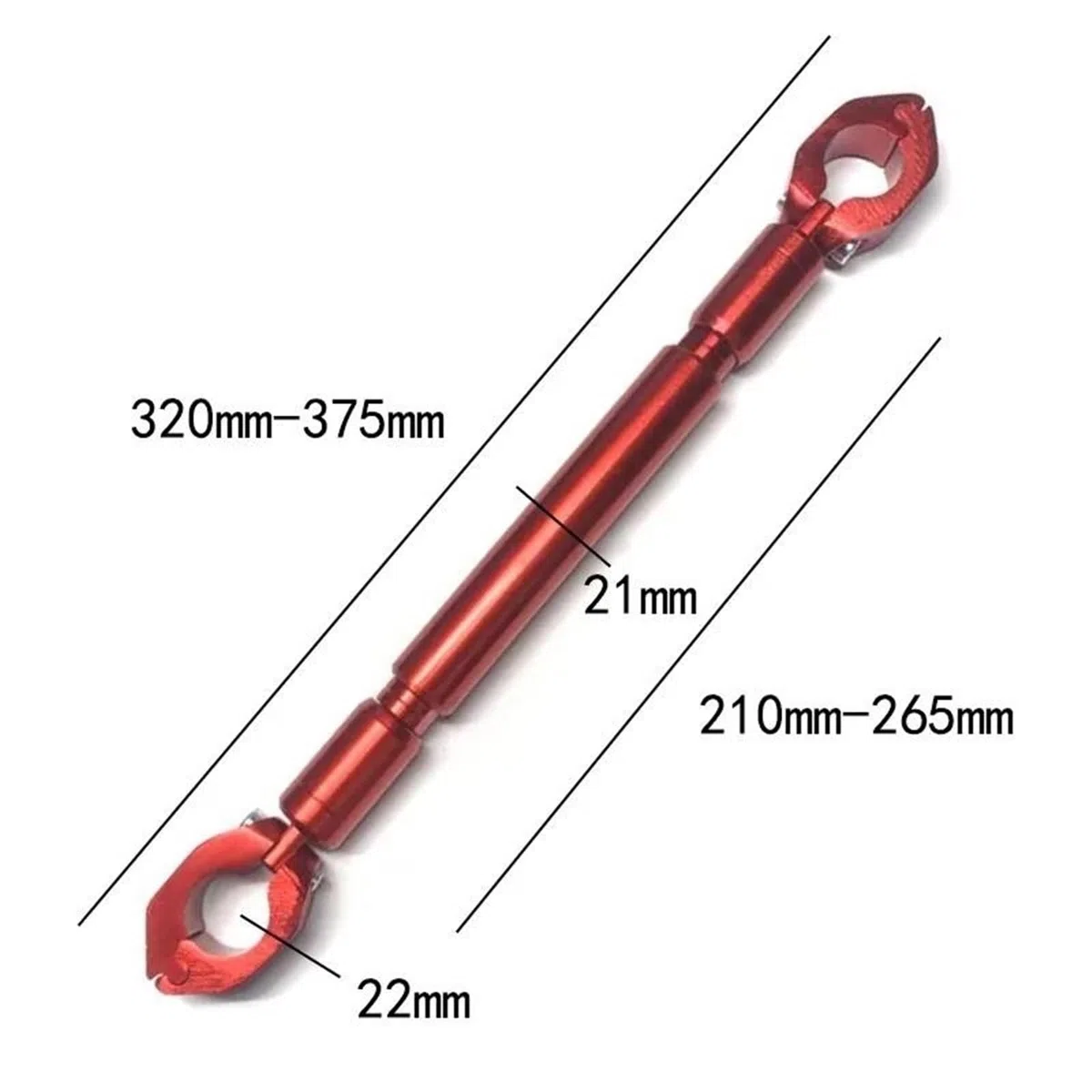 Barra de Equilibrio para Motocicleta para Suzuki para VSTROM 650 DL250 DL650 V-Strom DL1000 V Strom Manillar De Motocicleta Barra Transversal 22mm Soporte De Barra De Equilibrio Universal(8)