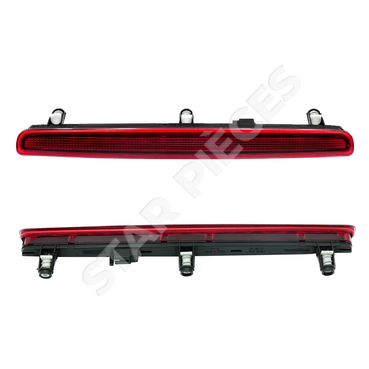 STARKIT PERFORMANCE Luz de freno compatible para Transporter T5 (2003-2015). Luz de freno adicional, maletero. 7E0945097, 7E0945097A