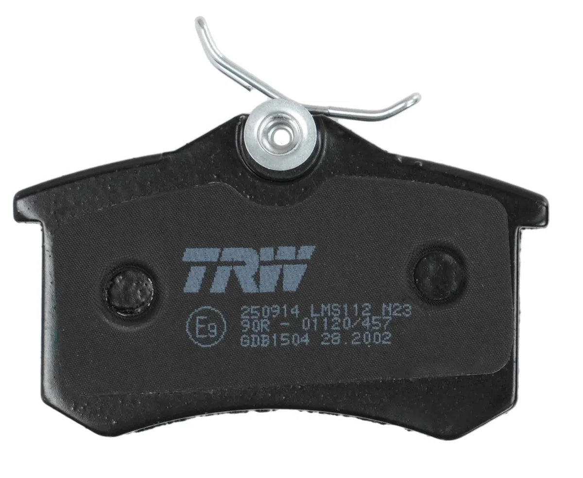 TRW GDB1504 Pastillas de Freno Juego de 4 para Citroen Xsara Picasso (N68) 1999-2012 Eje Trasero y Otros Vehículos