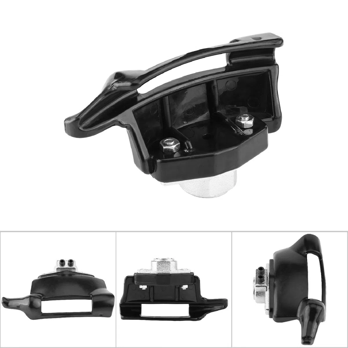Montaje Desmonte la Cabeza de Pato,Fydun Cabeza de Pato para Desmontadora de Neumáticos, Máquina de Cambiador de Neumáticos Negros Plástico Nylon Montaje Desmontaje Cabeza de Pato Kit Dia(30mm)