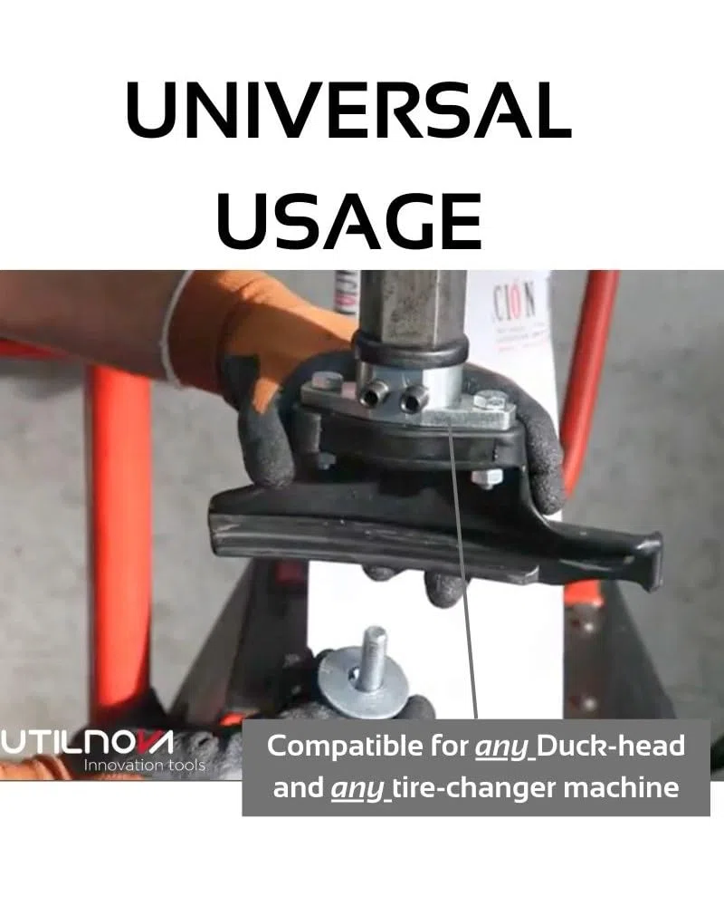 ACOPLE Adaptador para DESMONTADORA. Acople Fijo para uña de Nylon. Adaptador Universal Resistente Fabricado en Acero. para Llantas de Aluminio. Anclaje Fuerte y Seguro 29mm