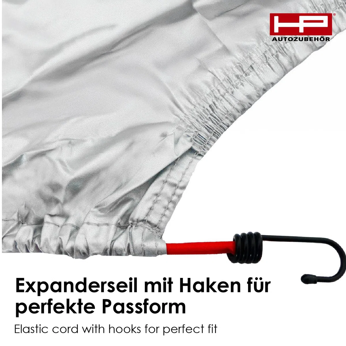 HP Autozubehör 18158 - Funda para Bicicleta, Color Plateado
