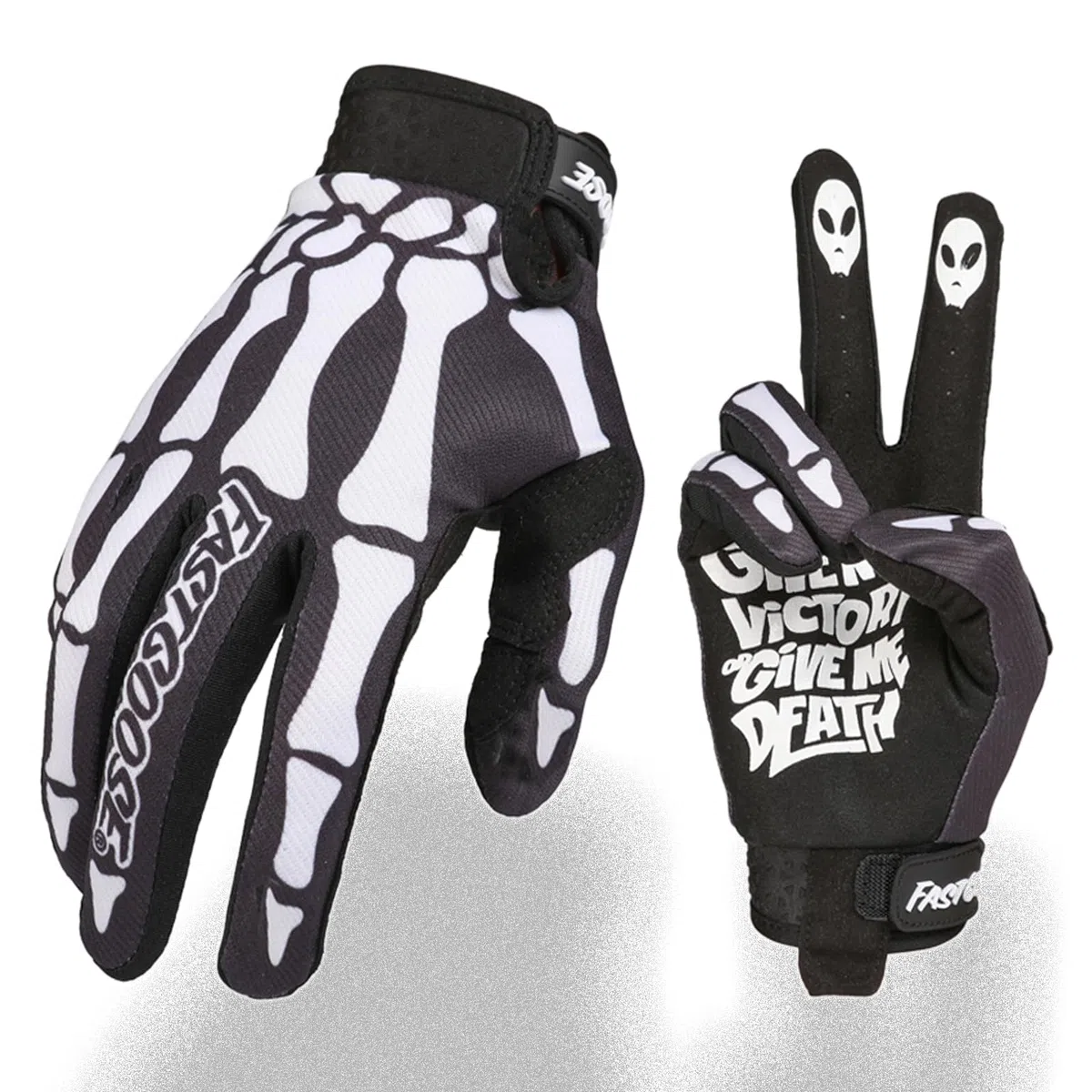 Skeleton-Paw - Guantes de motocicleta para hombres y mujeres, guantes de ciclismo transpirables para motocross ATV MTB Motocross Racing
