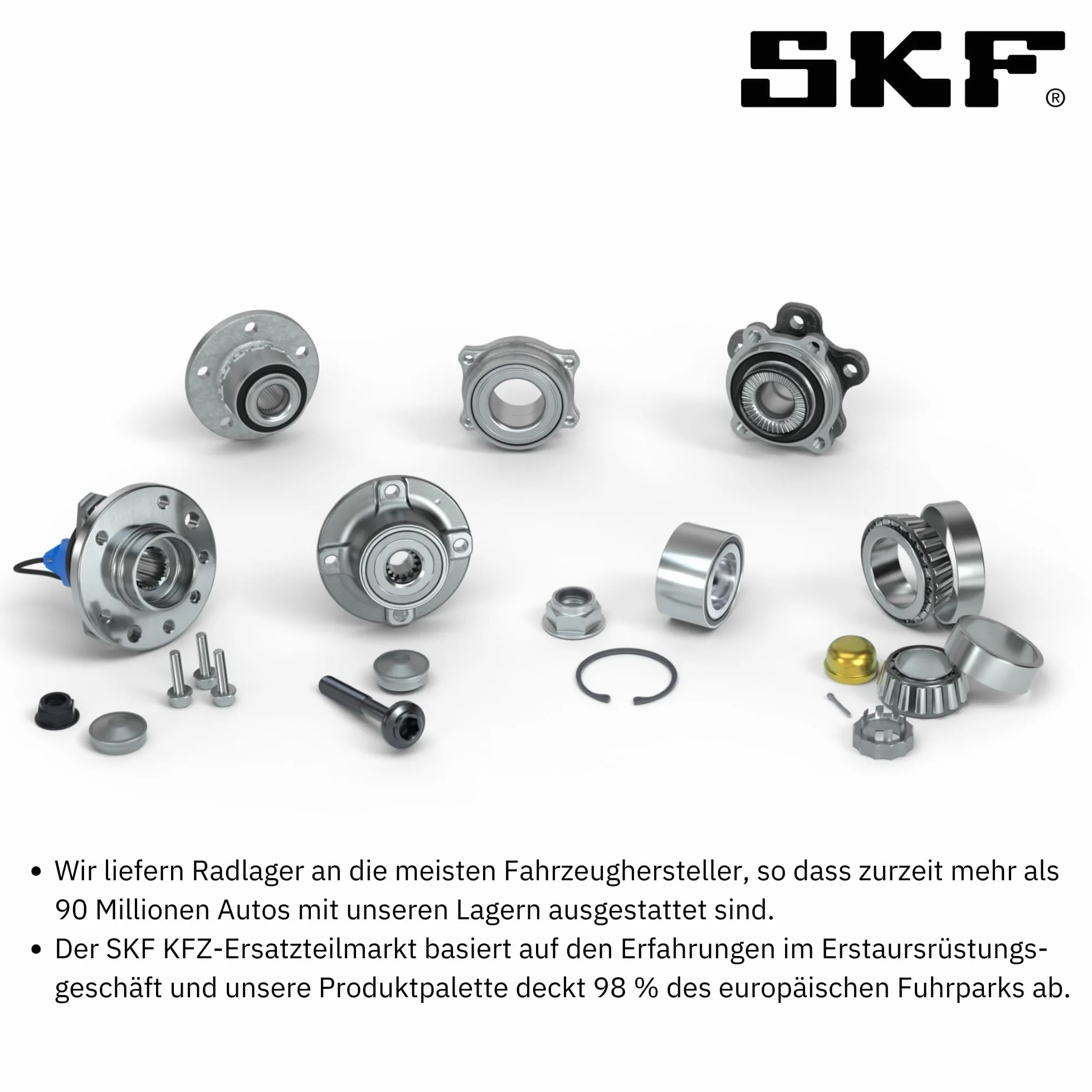 SKF VKBA 3552 Kit de Rodamientos para Rueda