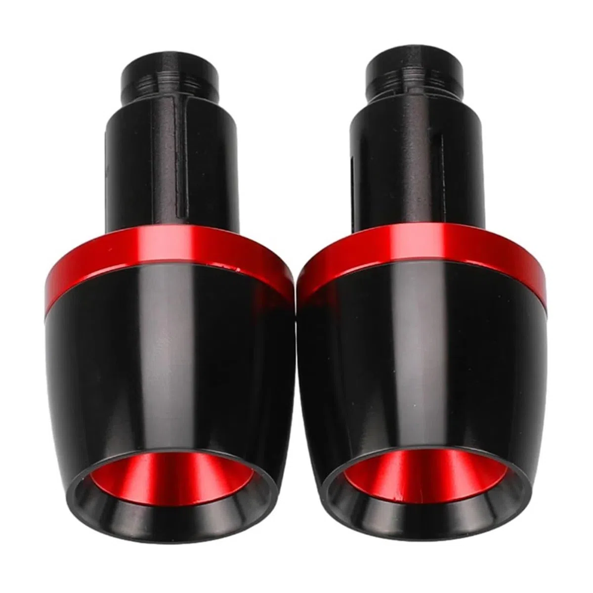Extremo De Agarre para HON&DA CB750 Hornet CB 750 2023 2024 2025 Manillar De Motocicleta Puños De Manillar Tapas De Extremo Tapones De Manillar Tapa(Red)