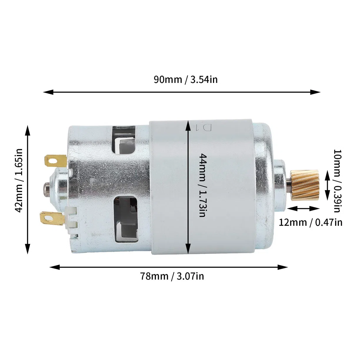 Akozon Motore Freno Mano, Actuador de Freno de estacionamiento, Motor del módulo de Freno de Mano del actuador de Freno de estacionamiento 17 Dientes 34436850289 para S-Class W221 06-13