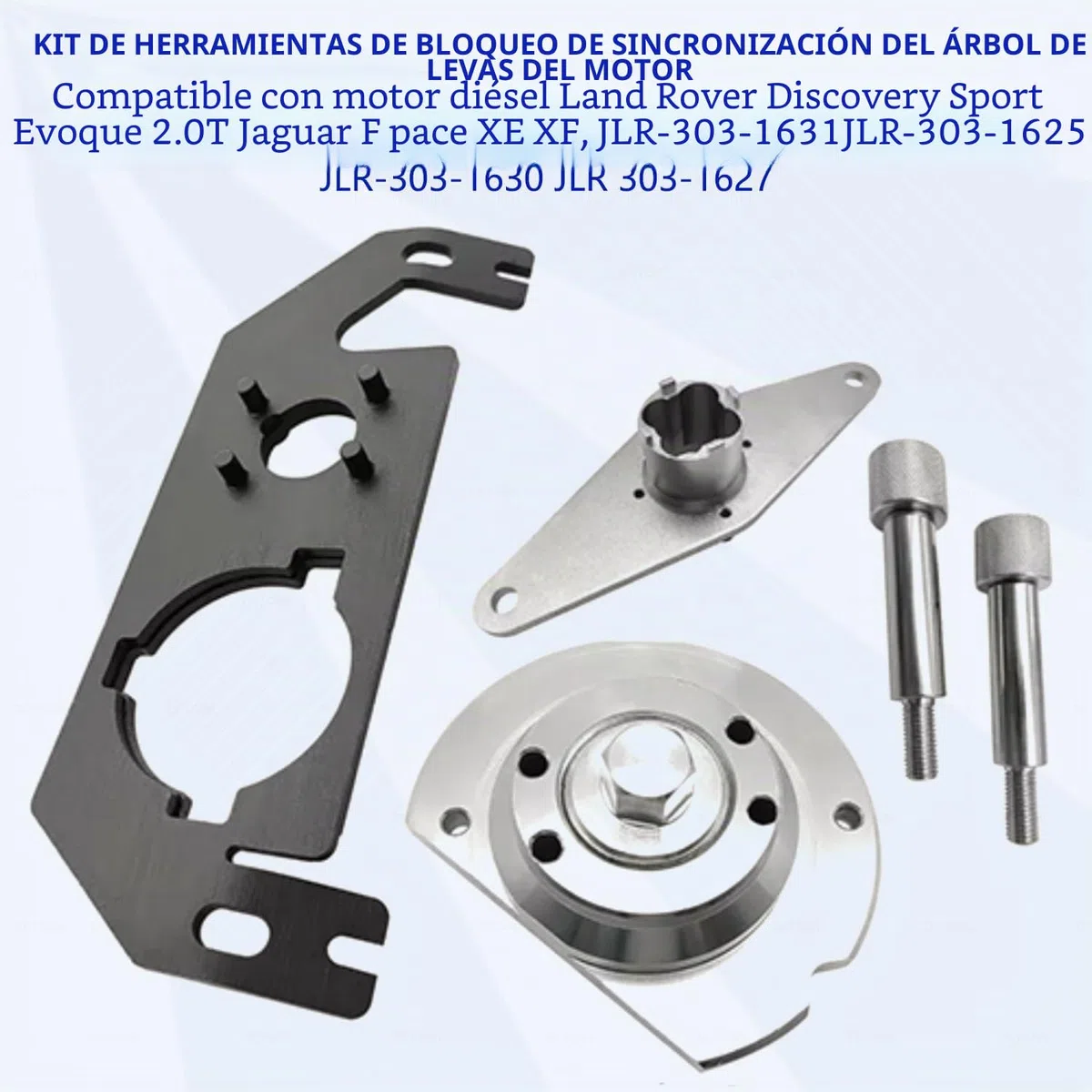 ZKTOOL Kit de Herramientas de Sincronización de Bloqueo del Árbol de Levas Adecuado para Diésel Land Rover Jaguar Aurora 2.0T, Equivalente a OEM JLR-303-1631, JLR-303-1630, JLR-303-1625