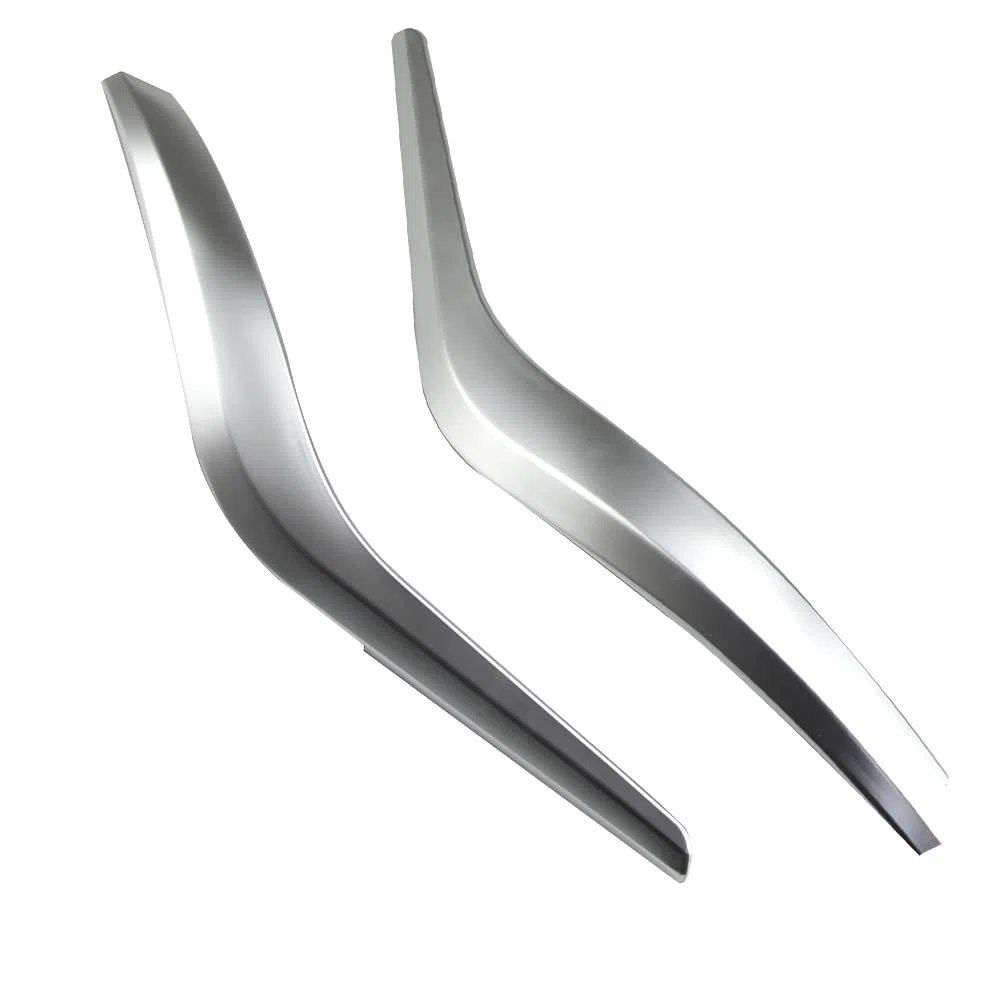 2 PCS Izquierda Derecha Coche Interior Panel de la Puerta Manija Tire Embellecedor Cubierta Auto Interior Manijas de la Puerta Cubiertas Compatible con B-MW X1 E84 10-16-Mate plata