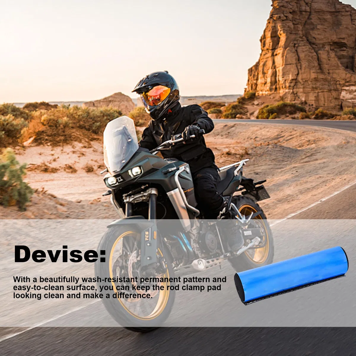 Almohadillas Para El Manillar Para Bicicletas | Cojín De Espuma De Alta Densidad Para Barra Transversal | Protección Suave Ajustada Para Manillares De Bicicleta De Montaña, ƁMX, Motocross, Scooter Y B